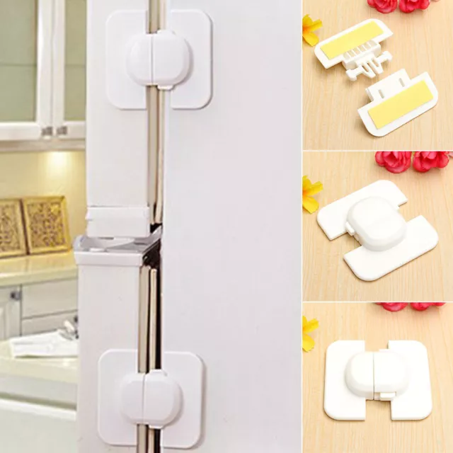 Baby Kid Pet Safety Safe Lock Fridge Toilet Drawer Cabinet Cupboard Door