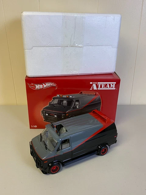 2012 Hot Wheels A-Team GMC Van 1:18 Die Cast Metal X5531 NICE!! 2012 Hot Wheels A-Team GMC Van 1:18 Die Cast Metal X5531 NICE!!