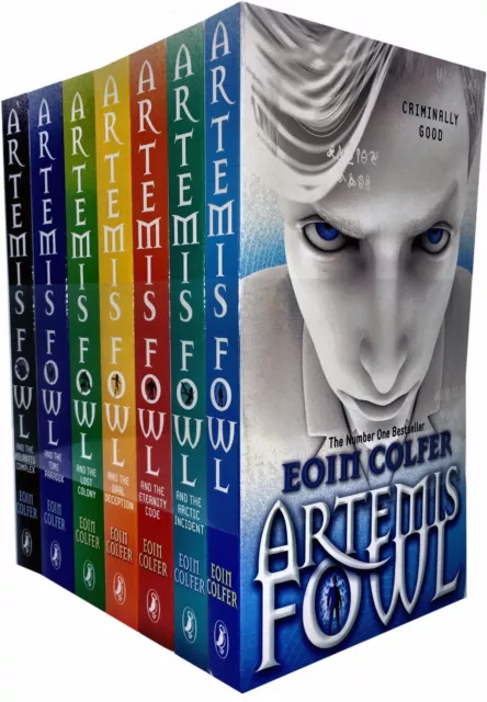 Artemis Fowl Collection Eoin Colfer 7 Books Set Lost Colony,Atlantis Complex New
