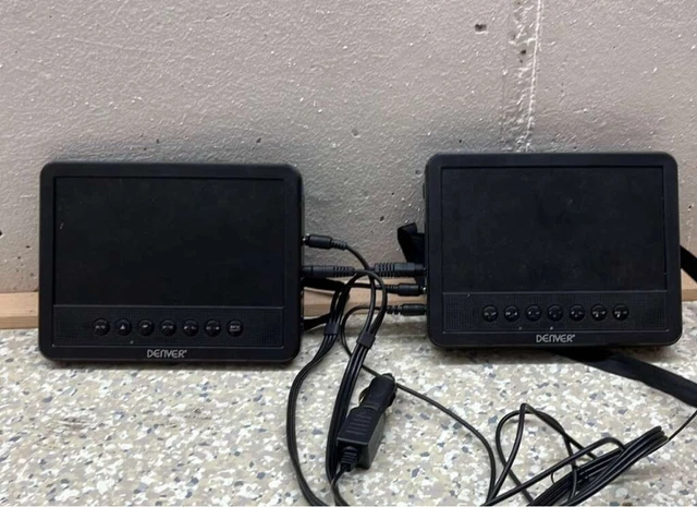 Tragbarer DVD Player Auto Kopfstütze KFZ Moniter AV IN/OUT 12V