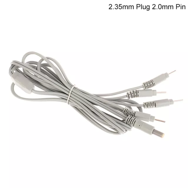 Electrotherapy Electrode Lead Wires Cable for Tens Massager 2.35mm Connect-wf