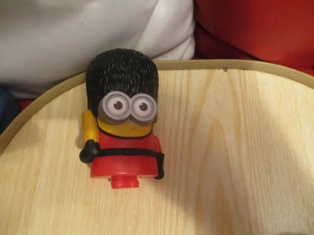 McDONALDS HAPPY MEAL DESPICABLE ME MINION BRITISH SOLDIER no packaging