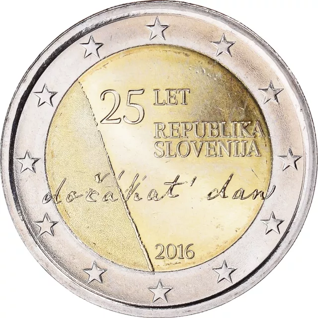 [#1181817] Slovénie, 2 Euro, 25ème anniversaire de l'Indépendance, 2016, SPL