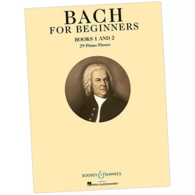 Bach for Beginners Books 1 & 2 : 29 Piano Pieces - Johann Sebastian Bach (Book)