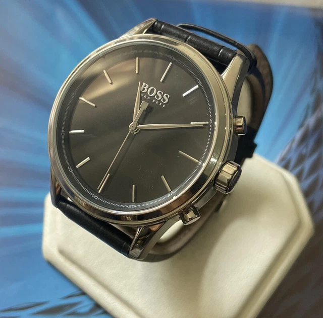 HUGO BOSS LEATHER Croc Embossed Stainless Steel 1513450 Spares