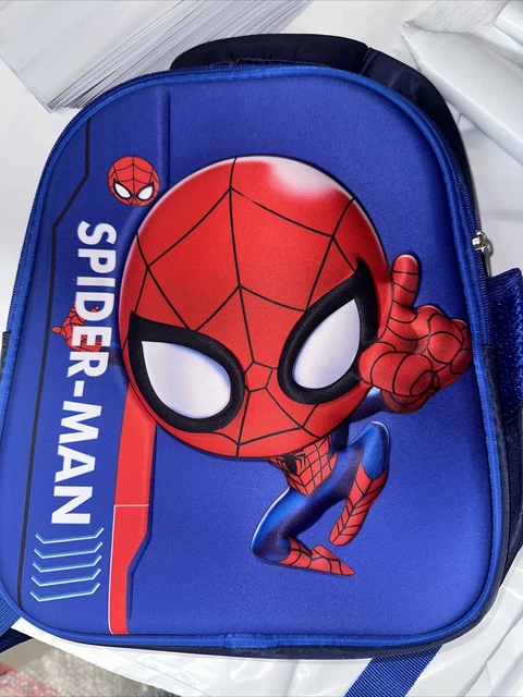 NEW LARGE BACKPACK Spiderman School Bag Kids Boy Daycare Gift