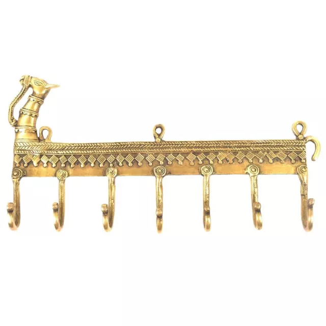 Antique Hanger for Hats, Coat Rack, Brass Wall Hooks Wall Décor Gifting