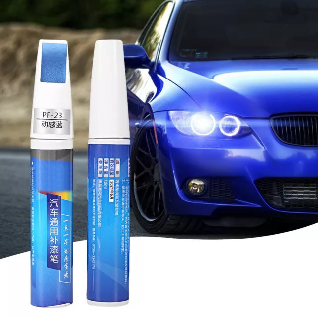 For Blue Mending Paint Repair Touch Up Pen Scratch Remover Car Repairing