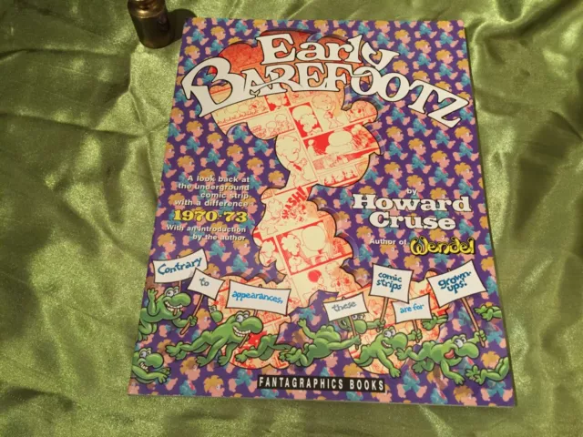 EARLY BAREFOOTZ 1970-73 Howard Cruse FANTAGRAPHICS 1990 1st NEAR MINT