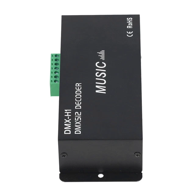 (4A Per Channel)LED DMX Decoder 4 Channel RGB LED Decorder To Adjusting Switch