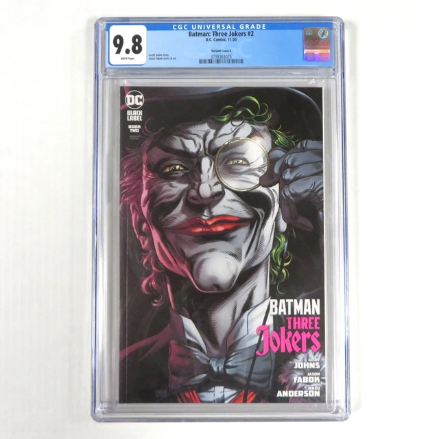 BATMAN THREE JOKERS #2 VARIANT COVER E CGC Graded 9.8 DC Comics 2021 2