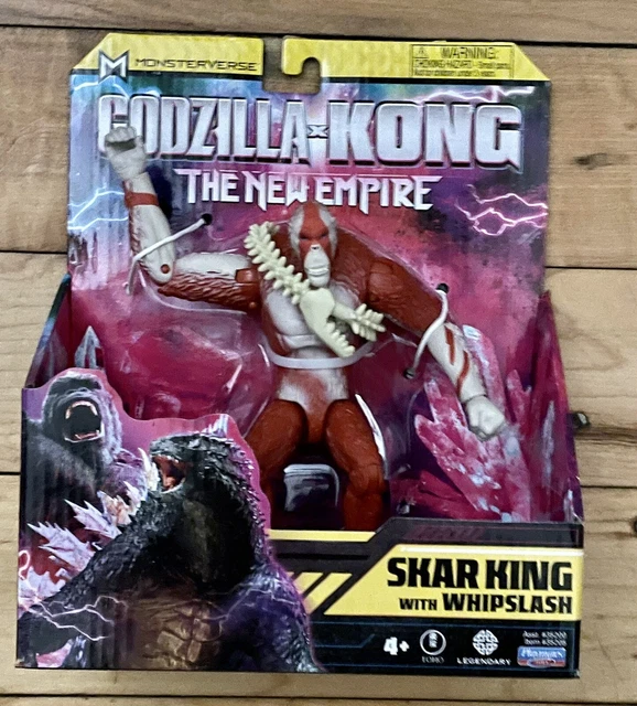 2024 PLAYMATES GODZILLA X Kong The New Empire Skar King Toy With