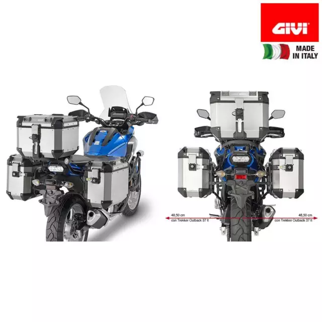 GIVI PL1146CAM Frames Monokey Cam-Side pour Honda 750 Nc S 2016-2019