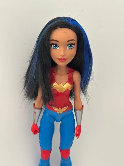 WONDER WOMAN DC Super Hero Doll Girl Action Doll Figure Mattel 12 inch