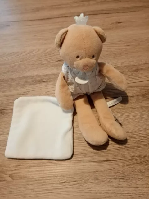 Doudou et compagnie  Attrape-rêve ours doudou mouchoir marron blanc étoile