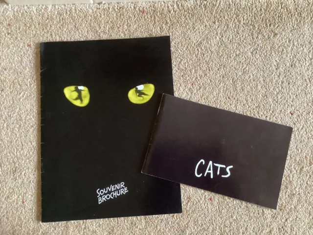 Vintage 'Cats' 1997,Souvenir Brochure and 1998 Programme