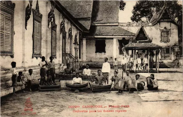 CPA AK Cambodge Phnom Penh Orchestre pour les Danses Royales INDOCHINA (967408)