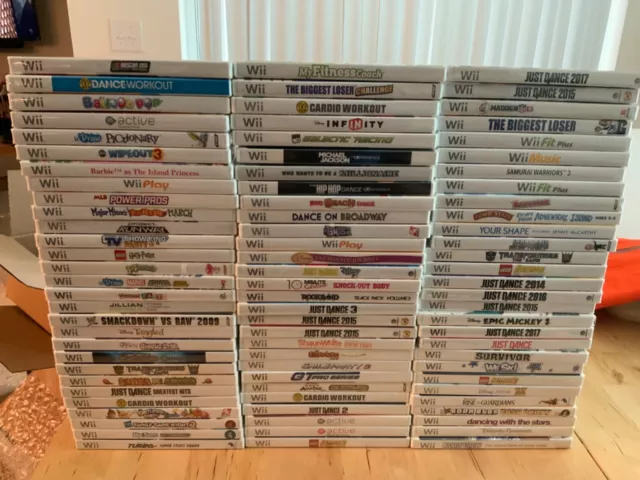 Brand new NINTENDO Wii GAMES NEW LOT YOU PICK/CHOOSE (🔥 BUY 2+ SAVE CASH 💰