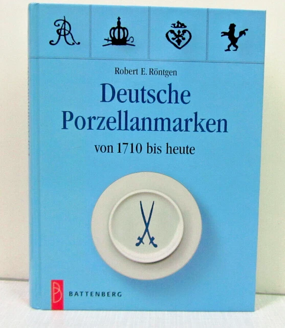 Buch Deutsche Porzellanmarken von 1710 bis heute, 416 Seiten