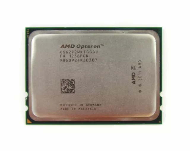 AMD Opteron 6272 16-Core 2.1Ghz Server Processor CPU 16MB G34 OS6272WKTGGGU