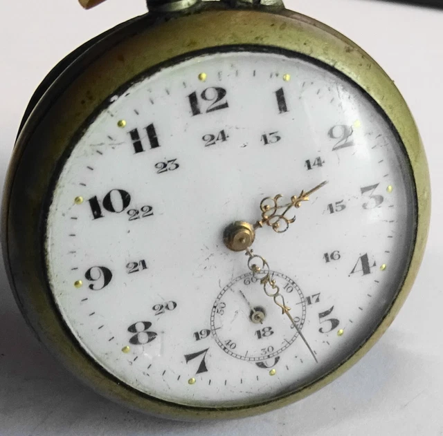 Lotto Di 6 Orologi Da Tasca Antichi - Meccanici A Carica Manuale - Fine 1800 Inizio 1900