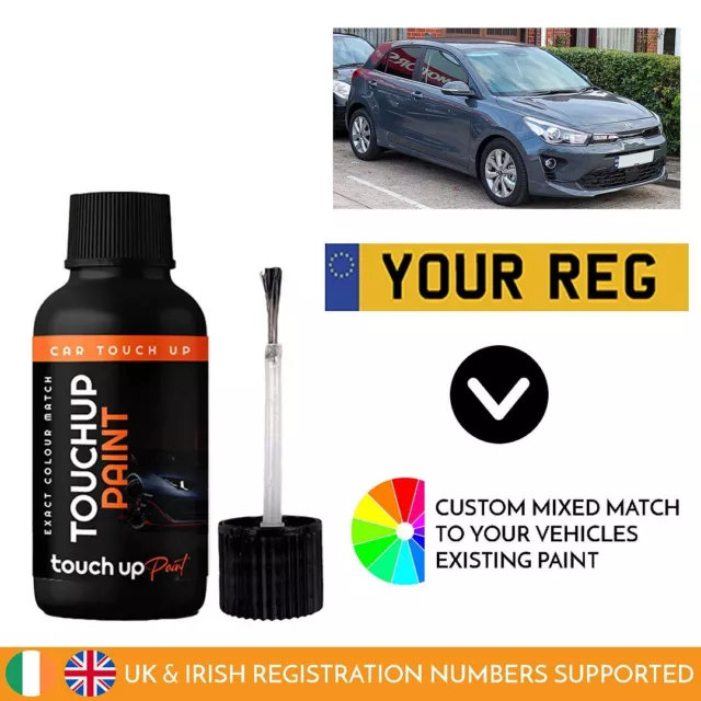 Touch Up Paint For Kia Rio By Car Registration Reg Numberplate Pen