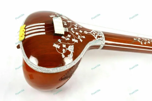 Äußerst Professionell Indisch Musical Tun Holz 4 String Tambura Instrumente