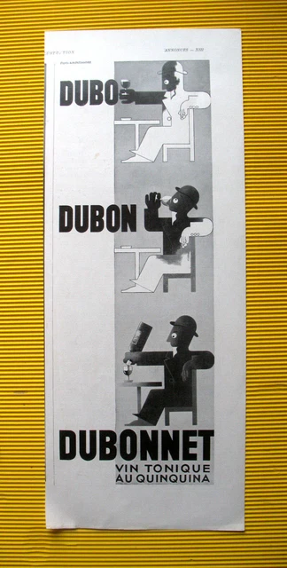 Publicité Vintage Dubonnet Vin Tonique Au Quinquina – Chat Noir (1906)