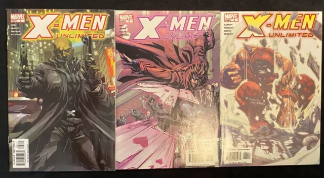 Marvel X-Men Unlimited #2-4  July-October 2004   9.0VF/NM Modern Age Comics