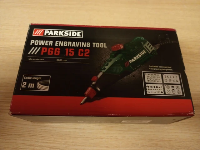 POINTE DE GRAVURE PLATE POUR GRAVEUR PARKSIDE PGG 15 F5 - IAN 354610