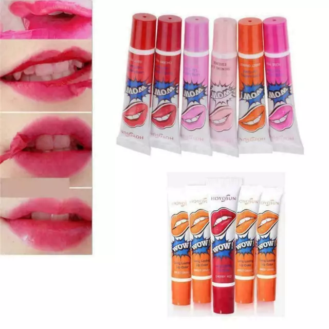 Lápiz labial de colores brillo labial impermeable larga duración PEEL OFF tatuaje REGALO L6CNICE
