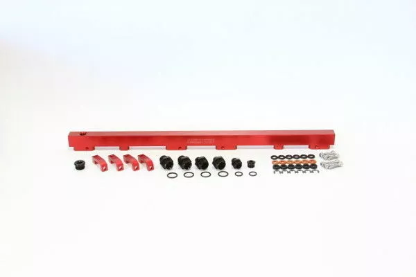 Aeroflow Fuel Rail Kit FOR RB30 Red