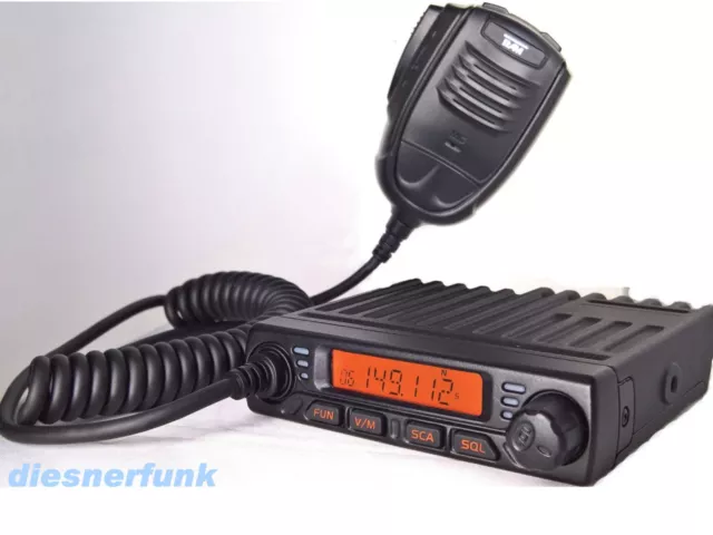 TEAM MiCo Betriebsfunkgerät Taxifunk UHF 400-470 MHz 199 Kanal 18 W super klein