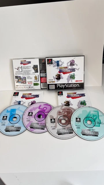 Jeu Capcom Generations Pour PlayStation 1 PS1 - Version PAL Complète Avec 2 Notices - Comme Neuf - Sortie 1999