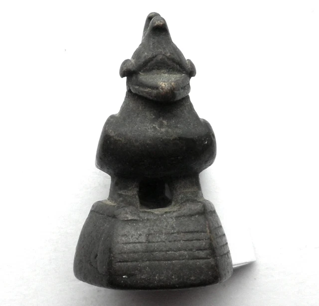 Antique Burmese Hintha Duck or Brahmani Duck Opium Weight 82g (5 tical bird) 4
