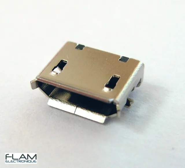 Connecteur à souder micro USB type B femelle -Female connector to solder SMD/SMT