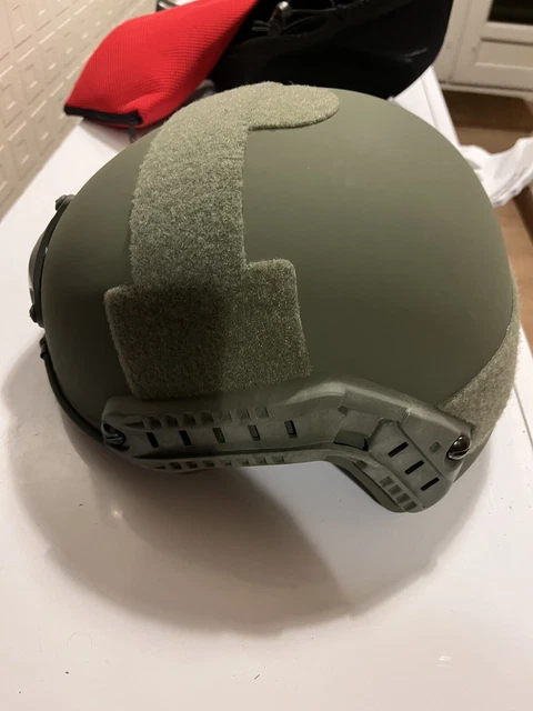OPS CORE FAST XP Legacy Foliage Green High Cut Helmet Size XL New £ ...