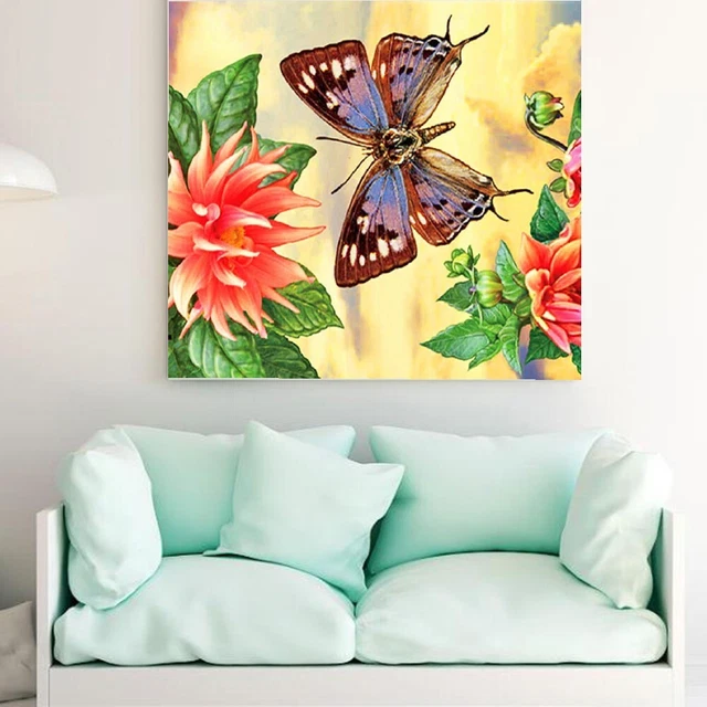 Diamond Painting 5D Paesaggio Marino Con Spiaggia – Kit Fai Da Te Per Adulti 30x40cm – Cristalli Scintillanti Per Decorazione Casa