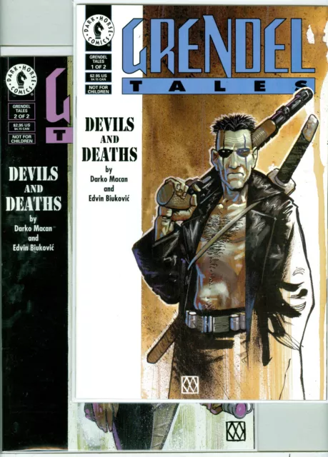Grendel Tales: Devils and Deaths lot Nos. 1-2 -1994