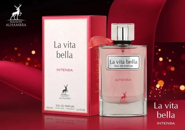 La Vita Bella Intensa Perfume 100 Ml EDP Spray for Women by Maison Alhambra 2