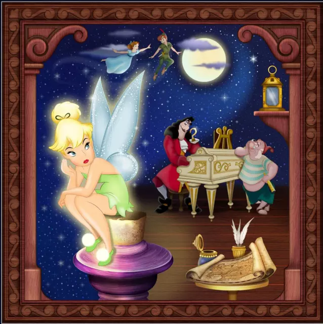 2024 DISNEY PARKS Tinker Bell Most Helpful Pixie 6x8” Mini Print Jason