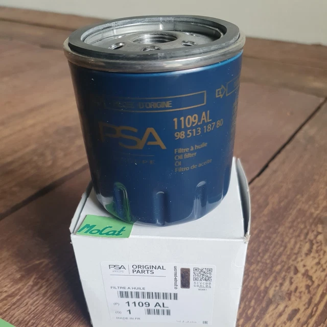 FILTRE À HUILE d'Origine - Peugeot Citroën PureTech 1.2 et BlueHDi 2.0 ...