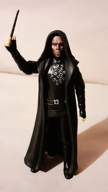 Harry Potter Loose Death Eater Figure & Wand Bronze Face Order of the Phoenix