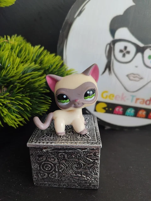 Figurine LPS (Littlest Pet Shop) Chat Européen Rose - Occasion, Jouet Collection