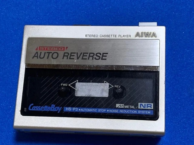 AIWA HS-T55 Walkman Radio K7 - Pour Pièces / Réparation - Noir