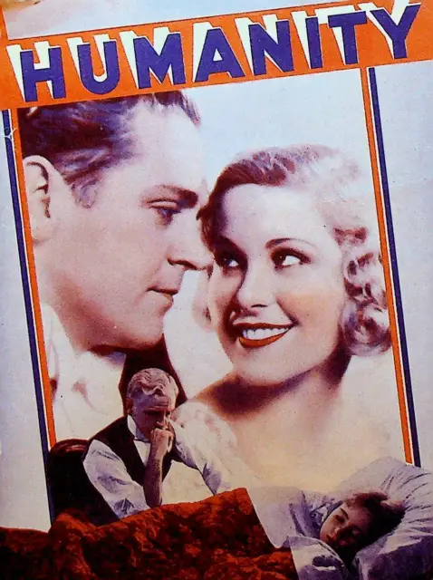 Humanity Movie 1933 Ad Brochure Boots Mallory Ralph Morgan Irene Ware
