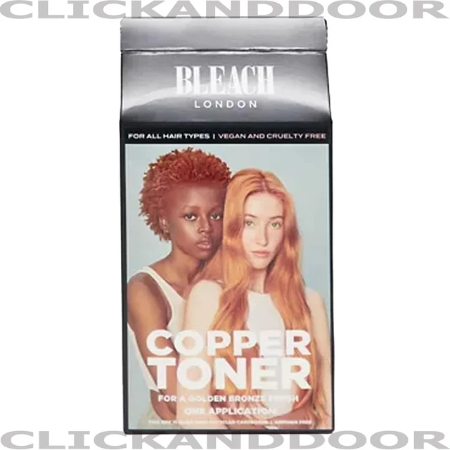 BLEACH LONDON COPPER Toner Kit For Golden Bronze Finish £9.99 PicClick UK