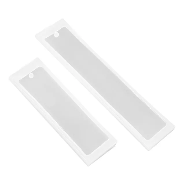 Silicone Bookmark Molds Rectangle Epoxy Resin Mould Handcraft Pendant DIY