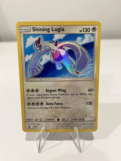 Shining Lugia SM82 - Black Star Promo - Pokemon Card - NM