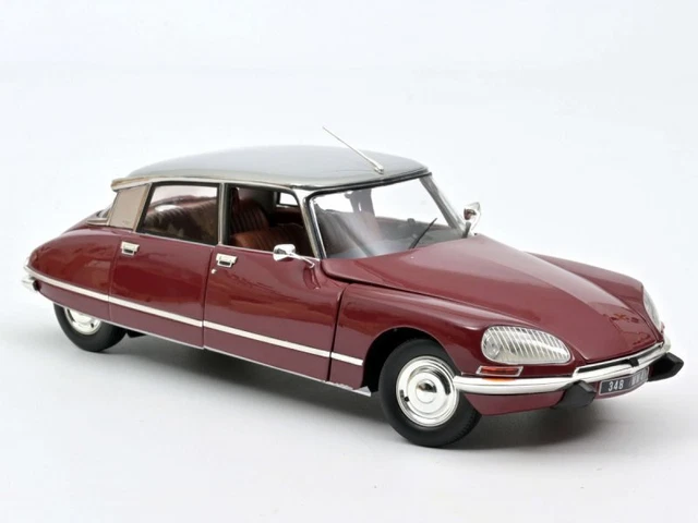 CITROEN DS 23 Pallas - 1972 - Grenade red / grey - Norev 1:18
